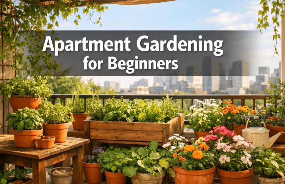 Apartment Gardening for Beginners: Start a Small Garden ...