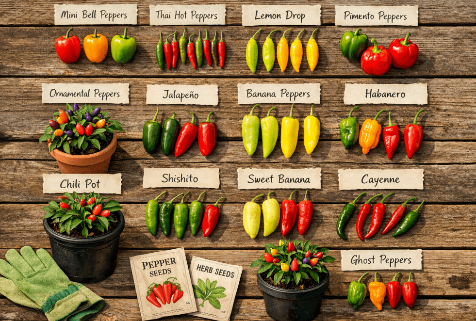 16 Best Peppers for Small Balcony Containers - apartmentgardenhub.com